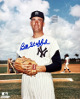 Bill Stafford signed New York Yankees MLB Licensed 8x10 Photo- COA (2X WS Champ)
