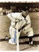 Johnny Mize signed New York Giants Sepia Tone 8x10 Photo minor dings- COA (HOF)