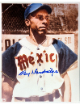 Ray Dandridge signed Mexico City Reds Negro League 8x10 Photo minor dings- COA (HOF)