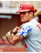 Pete Rose signed Cincinnati Reds MLB Licensed 8x10 Photo minor dings- COA/Show Ticket (HIT KING/4256)