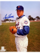 Tom Seaver signed New York Mets MLB Licensed 8x10 Photo minor dings- COA/Show Ticket (HOF)