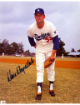 Don Drysdale signed Los Angeles Dodgers MLB Licensed 8x10 Photo minor dings- NFL Alumni, Inc. LOA (HOF/9X All Star)