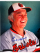 Earl Weaver signed Baltimore Orioles MLB Licensed 8x10 Photo minor dings- Tuff Stuff LOA/Show Ticket (HOF/Coach)