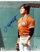 Tippy Martinez signed Baltimore Orioles MLB Licensed 8x10 Photo minor dings- COA/Show Ticket
