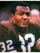 Jim Brown signed Cleveland Browns 8x10 Photo- NFL Alumni LOA (HOF)