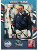 Jeff Fisher signed Tennessee Titans 2000 Coca-Cola Kroger On Card Auto- COA