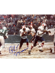 OJ/O.J. Simpson signed Buffalo Bills 8x10 Photo minor dings- NFL Alumni LOA (HOF)
