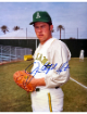 Jim "Catfish" Hunter signed Oakland A's 8x10 Photo imperfect- COA (HOF/5X WSC)