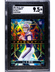 JJ (J.J) McCarthy 2024 Prizmatic Green Prizm Rookie Card (RC) #8- SGC Graded 9.5 Mint+ (Minnesota Vikings)