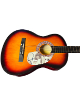 Taylor Swift signed Tortured Poets Cut Sunburst 38" Acoustic Guitar- JSA (CD signed Cut)