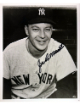 Joe DeMaestri signed New York Yankees B&W 8x10 Photo minor dings- COA (Froggy)