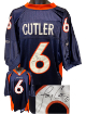 Jay Cutler signed Denver Broncos Reebok Official On Field Jersey/Size 56/2XL- COA