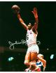 Julius Erving signed Philadelphia 76ers 8x10 Photo "Dr. J" minor dings- Ken Goldin, The Score Board, Inc COA (HOF)