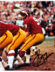 Sonny Jurgensen signed Washington 8x10 Photo minor dings- Tuff Stuff COA/Show Ticket (HOF)