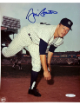 Jim Bouton signed New York Yankees MLB 8x10 Photo minor dings- Sports World COA