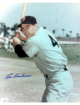 Lou Boudreau signed Boston Red Sox MLB Licensed 8x10 Photo minor dings- COA (HOF/AL MVP)