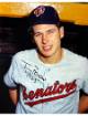 Tom Brown signed Washington Senators 8x10 Photo w/ 1963 minor dings - COA
