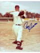 Roy Sievers signed Washington Senators MLB 8x10 Photo minor dings- COA (49 ROY)