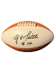 YA (Y.A.) Tittle signed Mini Football #14 (5.5 inch) - COA (New York Giants/HOF)