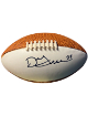 Darrell Green signed Mini Football (5.5 inch) #28 - COA (Washington/HOF)