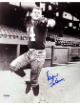 Eddie LeBaron signed Dallas Cowboys 8x10 Photo minor dings- PSA/CSA Show Ticket (Dallas 1st QB)