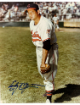 Early Wynn signed Cleveland MLB Licensed 8x10 Photo minor dings- COA (HOF/CY/9XAS)