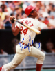 Tony Perez signed Cincinnati Reds MLB Licensed 8x10 Photo minor dings- COA/CSA Show Ticket