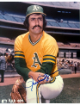 Rollie Fingers signed Oakland A's MLB Licensed 8x10 Photo minor dings- COA (HOF)