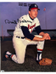 Phil Niekro signed Milwaukee Braves MLB 8x10 Photo minor dings- COA (HOF)