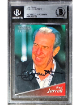 Ned Jarrett signed NASCAR Racing 1994 Traks Card #134 - Beckett BAS #00012552732