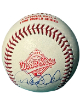 Derek Jeter signed Official Rawlings 1996 World Series Logo OML Baseball  COA (Yankees/HOF/5X WS Champ)