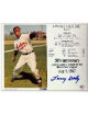 Larry Doby signed Cleveland MLB Licensed 50th Anniversary Debut in the American League July 5, 1947 8x10 Photo/Card- COA
