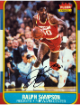 Ralph Sampson signed Houston Rocket 1986 Fleer Rookie Card Reprint Photo #50- Collector's Showcase COA