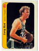 Larry Bird 1986-87 Fleer Basketball NBA Sticker Card #2 (OC) (Boston Celtics/HOF)