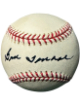 Gene Tenace signed Official Rawlings Major League Baseball minor spot- COA (6X WS Champ/72 WS MVP/Oakland A's)