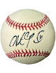 Steve Pearce signed Official Rawlings Major League Baseball #5- COA ('18 WS MVP/Orioles/Pirates)