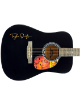 Taylor Swift Signed 2025 The Life of a Showgirl 41 Inch FS Black Stadium Acoustic Guitar with Heart- Beckett Review
