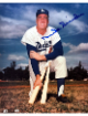 Duke Snider signed Los Angeles Dodgers MLB Licensed 8x10 Photo minor dings- COA (HOF/2X WSC)