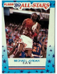 Michael Jordan 1989-90 Fleer All-Stars NBA Sticker Card #3 (Chicago Bulls/GOAT/HOF)