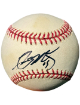 Lastings Milledge signed Official Rawlings Major League Baseball- COA (New York Mets/Washington Nationals)