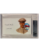 Charles E. McGee signed 3x5.5 cut signature w/ Image BAS/Beckett Encapsulated (Tuskegee Airman Pilot/Red Tails/WWII/Korea)