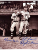 Warren Spahn & Johnny Sain dual signed Boston Braves 8x10 Photo Pray For Rain- Tuff Stuff COA