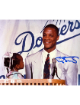 Darryl Strawberry signed Los Angeles Dodgers MLB Licensed 8x10 Photo-COA (8X AS)
