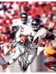 Walter Payton Signed Chicago Bears 8x10 Color Photo To: Kevin Beckett/Notarized