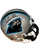 Chris Weinke signed Carolina Panthers Riddell NFL Mini Helmet- Playoff Absolute Holo/COA (Heisman)