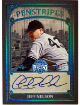 Jeff Nelson signed 2025 Leaf Bronx Legacy Penstripes Auto Card #P-JN1- /15 (New York Yankees)