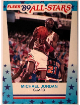 Michael Jordan 1989-90 Fleer All-Stars NBA Sticker Card #3 (Chicago Bulls/GOAT/HOF)
