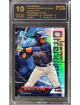 Ronald Acuna 2018 Bowman Chrome Trending Refractors Rookie Card (RC) #RA- FCG Graded 10 Gem Mint (Atlanta Braves/with Sub Grades