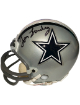 Tom Landry signed Dallas Cowboys Riddell NFL Licensed Rep Mini Helmet- Beckett Review (HOF/2X SB CHAMP)