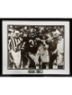 Franco Harris signed this Pittsburgh Steelers Chromium 16x20 Photo minor dings/wear- Steiner Sports Hologram/COA